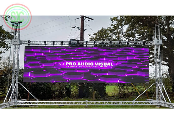 سعر جيد في الهواء الطلق P10 Full Color 10mm SMD LED Stadium Display IP65 مقاوم للماء 600W/M2 الانترنت