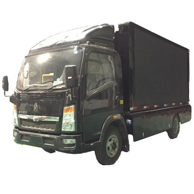 شاشة عرض محمولة باللون الكامل للخارج شاحنة إعلانية شاحنة مقطورة P6 P8 P10