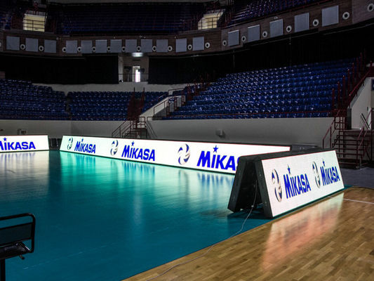 شاشة LED مقاومة للماء 320 * 160mm مع 7500cd / sqm الوضوح و IP65 تصنيف HD Ultra-Thin Stadium LED Die-Casting Aluminum