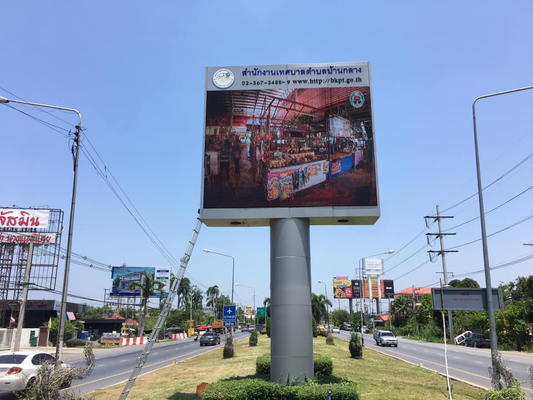 SCX LED Full Color Outdoor Fixed Installation Billboard Screen Video Wall P5 LED Display مع اللون الحقيقي والطبيعي