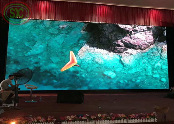 HD Full Color SMD P3.91 الإعلانات LED العرض الفيديو 250 * 250mm حجم الوحدة
