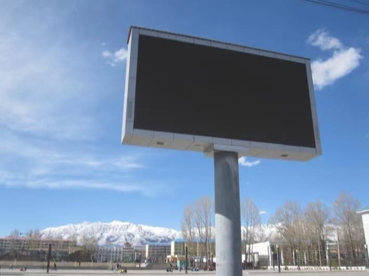 SCX LED P6 شاشة LED ملونة كاملة للخارج للإعلان مع نسبة تباين عالية وزاوية عرض واسعة