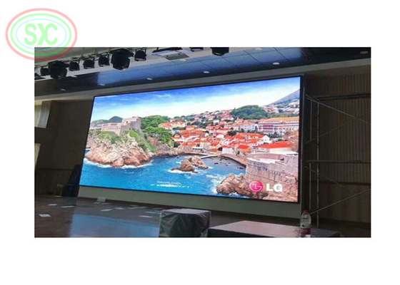 شاشة LED داخلية P6 شاشة الحديد والصلب لوحة LED 4K عالية الدقة شاشة LED