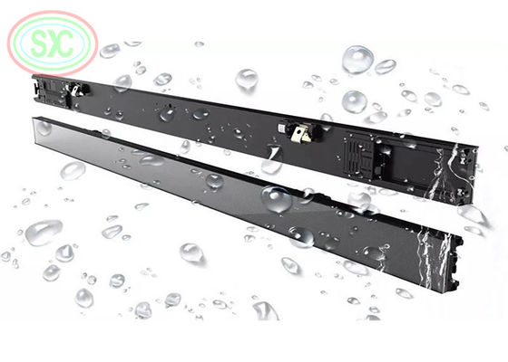 لون كامل P1.875 شاشة رصيف LED 900x60mm 800cd / مربع متر عرض داخلي