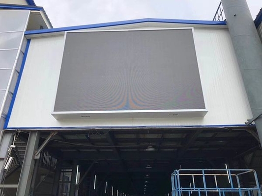 شاشة LED خارجية ملونة كاملة P6 للتحكم في المزامنة واللا تزامن للإعلانات ذات التثبيت الثابت