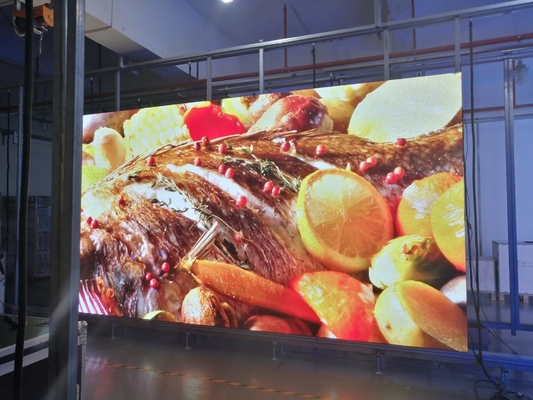 تصميم حراري جيد تبديد حرارة ممتاز في الداخل عرض LED ملون كامل 192x192بيكسل SMD RGB P3