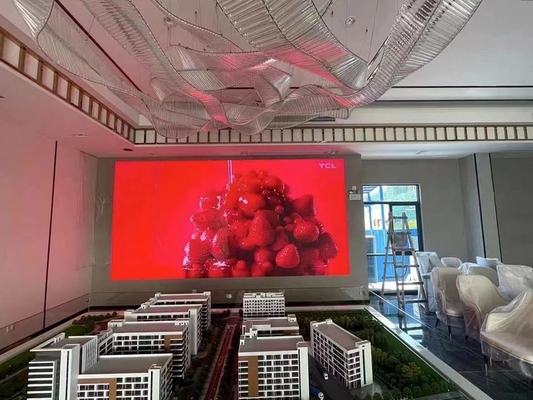 كينغلايت الأسود SMD2020 ملون كامل 256x128mm 64x32 RGB ماتريكس موديل P4 LED شاشة داخلية ثابتة ونظام