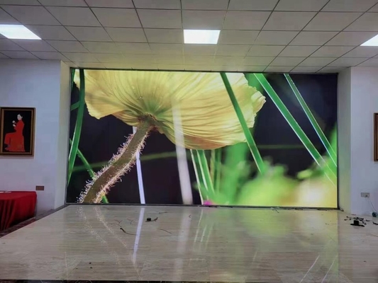 كينغلايت الأسود SMD2020 ملون كامل 256x128mm 64x32 RGB ماتريكس موديل P4 LED شاشة داخلية ثابتة ونظام