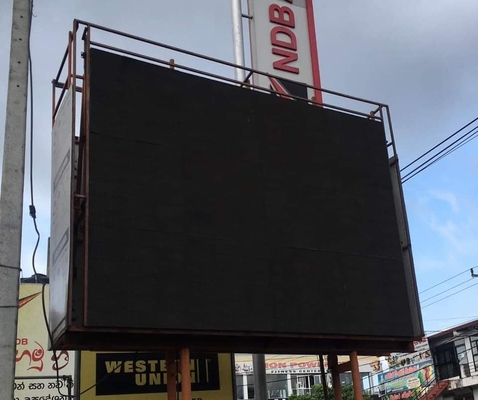 P6 شاشة عرض خارجية ليد 960x960mm شاشة إعلان لوحة رقمية ثابتة قابلة للبرمجة