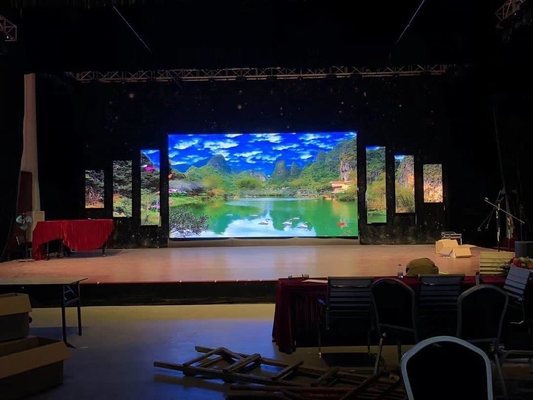 SCX LED Studio/Conference/Church تثبيت 2000nits سطوع عالي KN-Light Kinglight أسود SMD2021 شاشة LED داخلية P3