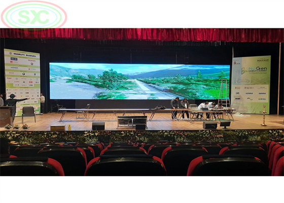 شاشة LED ملونة كاملة في الداخل P4 تأجير شاشة LED حائطية LED لفعاليات الزفاف