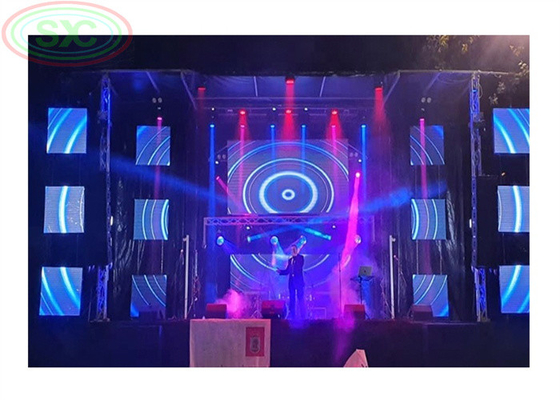شاشة LED ملونة كاملة في الداخل P4 تأجير شاشة LED حائطية LED لفعاليات الزفاف