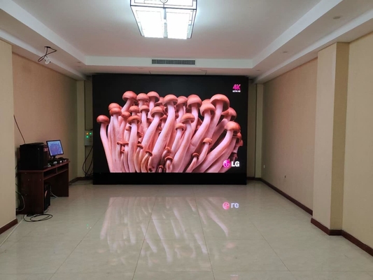 خدمة كاملة في الجبهة عرض LED ملون بالكامل للتركيب على الجدار والصيانة السهلة