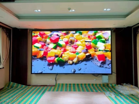 شاشة عرض LED P3 لوحة إعلانات LED داخلية للإعلان عن عرض فيديو خلفية تأجير المرحلة