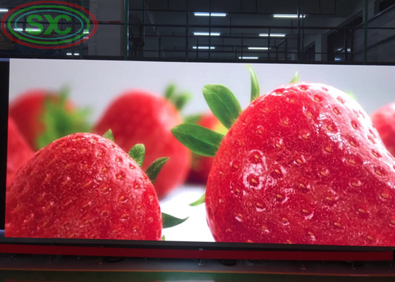 شاشة استئجار HD داخلية / خارجية قابلة للتخصيص كامل لون المسرح خلفية شاشة LED P5 زاوية عرض واسعة