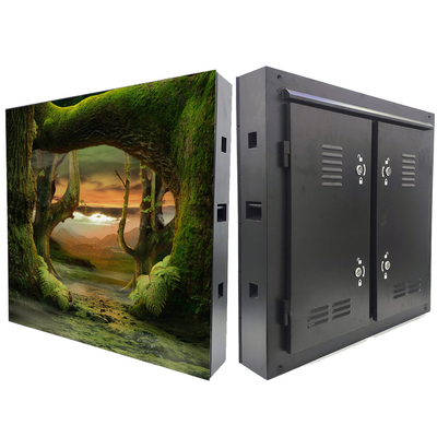 HD ثابت تثبيت p8 960x960mm خزانة حديد خارجية مقاومة للماء لوحات شاشة LED للإعلانات