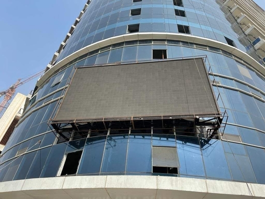 شاشة ليد P8 خارجية ليد فيديو حائط P8 960x960mm خزانة حديدية لوحة إعلانات عالية السطوع في الهواء الطلق شاشة ليد