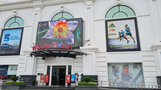 P6 960x960mm في الهواء الطلق مصنع شاشة LED IP65 SMD مقاومة للماء ، شاشة LED كبيرة عالية السطوع