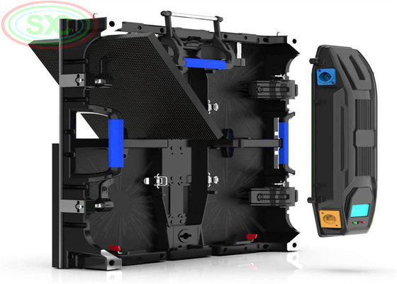 P4 صناديق الألومنيوم المصبوب بالصبغ LED Display الإيجار الإيجار الضئيل