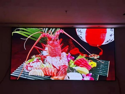 شاشة LED ذات دقة عالية P3.91mm داخلية ملونة بالكامل للإعلان عن مترو الأنفاق / المطار