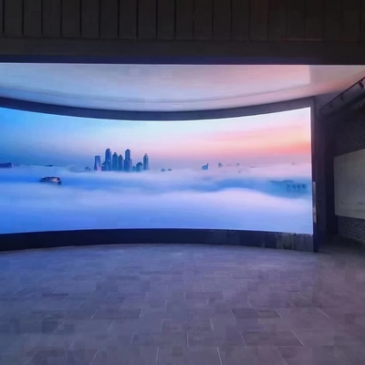 شاشة LED ملونة كاملة داخلية مع تكوين بيكسل 4 ملم و 62500 بيكسل لكل متر مربع لتحقيق دقة عالية