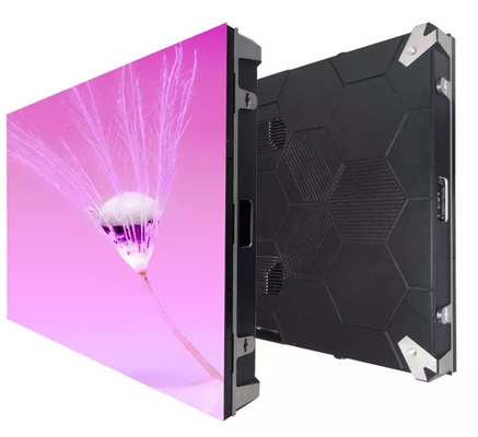 تلفزيون عالي الوضوح كامل الألوان LED Video Wall Indoor P1.8 GOB LED Screen 1/32 مساحة بكسل الشاشة