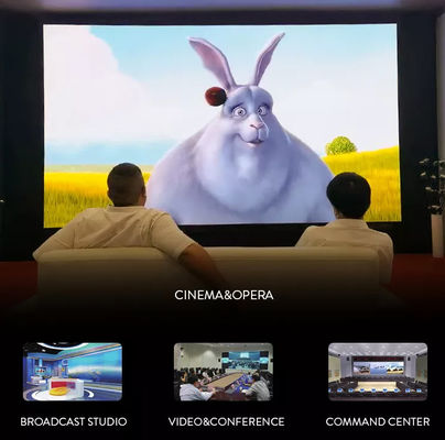 شاشة LED داخلية ملونة عالية الدقة وعالية الدقة وبأسعار معقولة من نوع GOB COB، شاشة LED داخلية ملونة كاملة