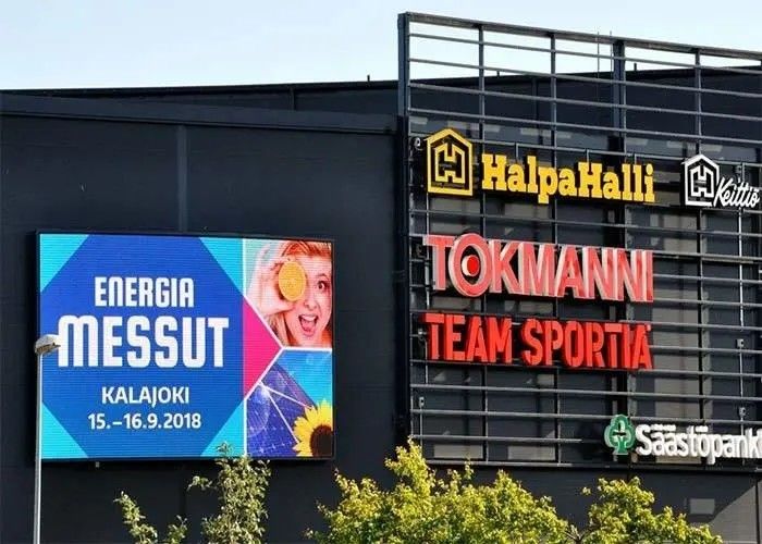 شاشة LED غير ملحومة مقاومة للماء IP65 P5.95 شاشة عرض LED للإعلانات الخارجية