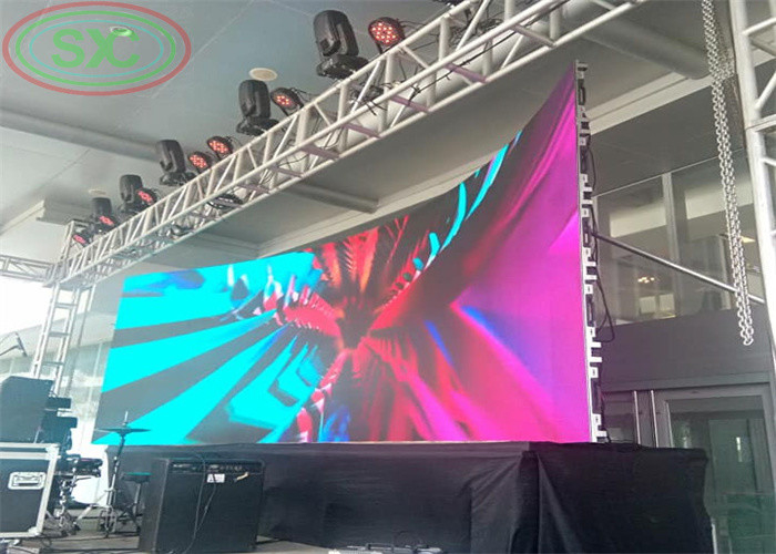 شاشة HD LED داخلية مسرح خلفية P5 مسرح شاشة LED 960x960mm 3 سنوات ضمان