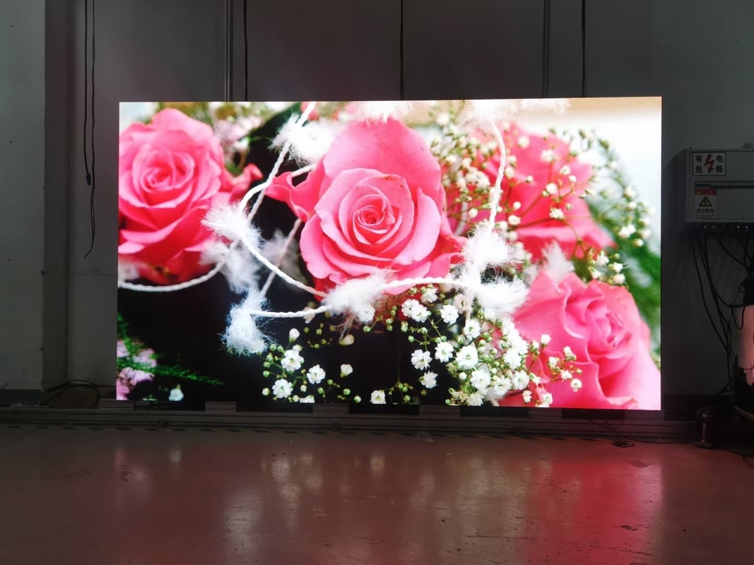 P2.5 شاشة LED داخلية Nationstar Lamp شاشة LED ، 640x640mm ، 7680Hz معدل تحديث