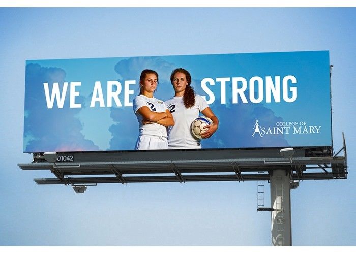 شاشة LED مزدوجة الجانب عالية الدقة مقاس 6 مم للإعلان / علامة فيديو LED مفتوحة عالية السطوع IP65