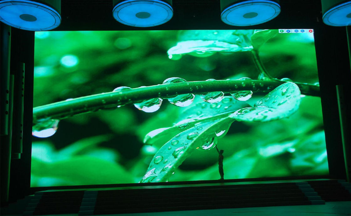 استئجار SMD داخلية ملونة كاملة P6 غرفة الاجتماعات شاشة عرض LED 3 سنوات الضمان