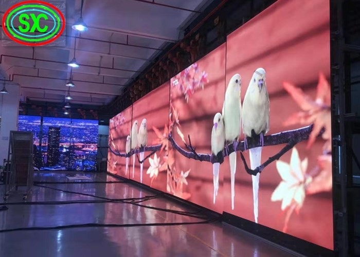 شاشة LED ملونة كاملة خارجية 320 * 320 مم P10 مقاومة للماء IP65 مع وضع المسح الضوئي 1 / 2s