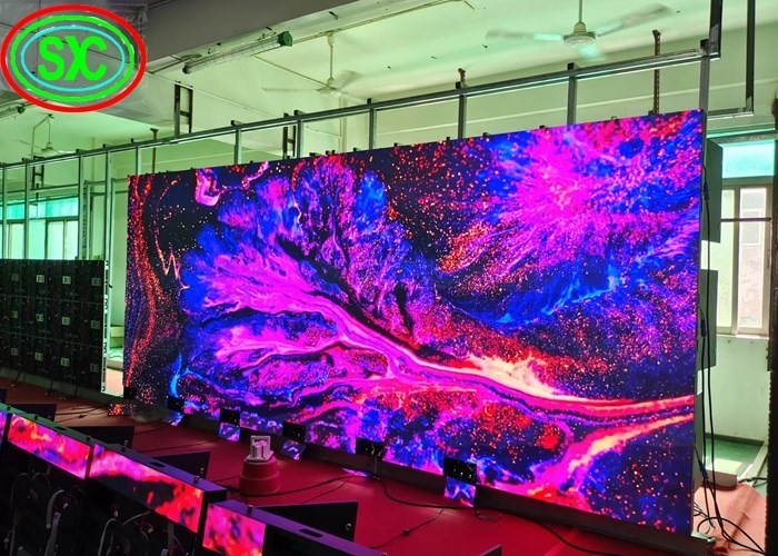 320*160mm LED Module GOB LED Display مع حجم مجلس الوزراء 640*640MM وسرعة عالية من 1500 بت