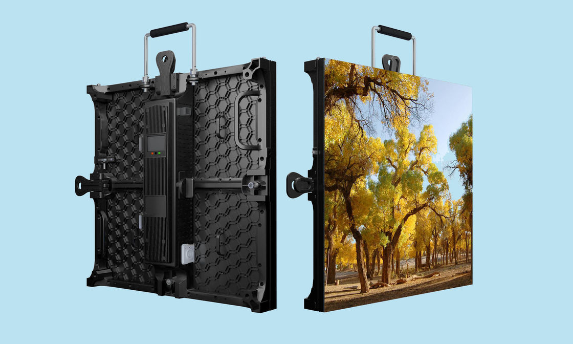 Ultra Slim P3.91 لون كامل داخلي 500mm*500mm لوحة شاشة LED عالية معدل التحديث