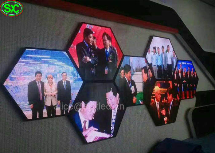 P3.9 شكل فيديو ستارة ليد شاشة عرض للإعلان، عالية الدقة