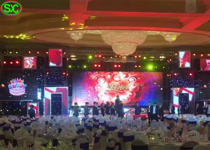 P3.91 رغب الفيديو بالألوان الكاملة سمد ليد وحدة العرض، إبيستار رقاقة الصمام