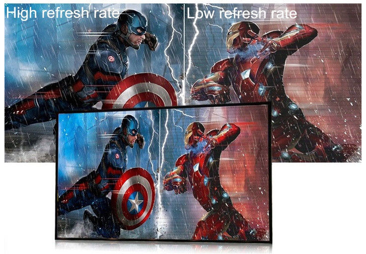 شاشة LED داخلية COB P2 سطوع عالي 1500 شمعة 3840 هرتز تحكم 4G ألومنيوم مصبوب بالقالب