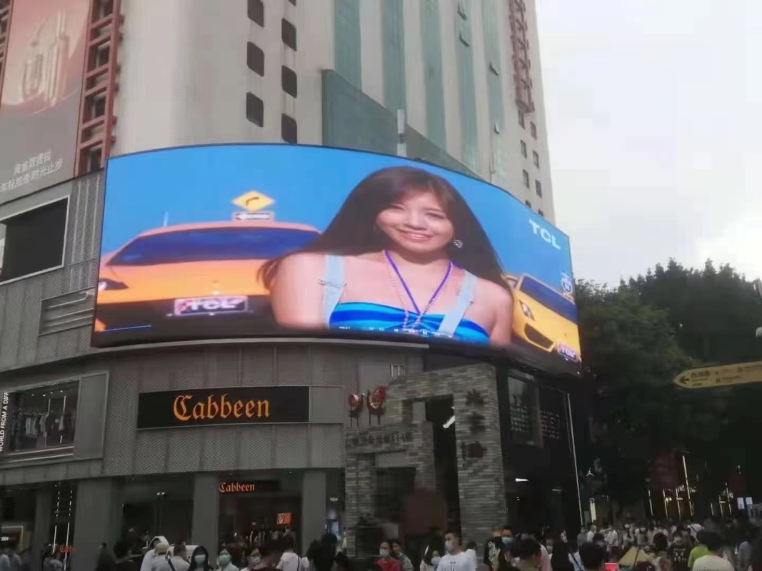 ضوء عالية سعر جيد في الهواء الطلق P6 full color led display الإعلانات LED video wall billbo