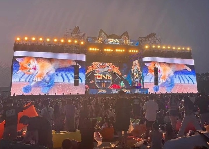 شاشة الألومنيوم المصبوب الصب الصمامي التثبيت الثابت / الإيجار الشاشة المضادة للماء P16 الخارجي