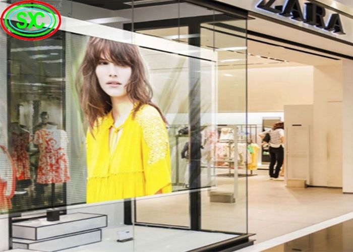 SMD2121 شاشة LED شفافة G3.91-7.82 للشاشات متعددة الاستخدامات والوظيفية