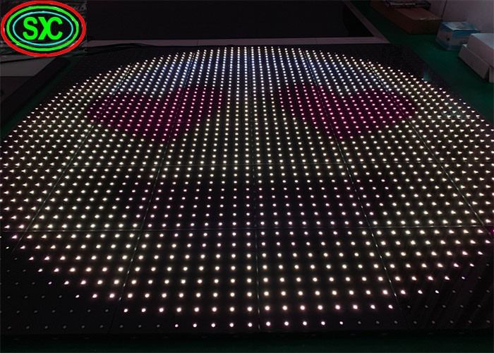 شاشة سطح الرقص RGB LED 4.81mm بكسل SMD3535 500x500mm