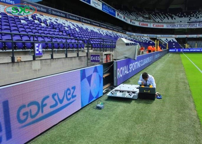 احصل على أفضل تجربة مشاهدة الرياضة مع شاشة LED للملاعب لدينا