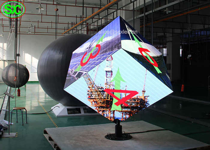 مرنة دي جي المرحلة P5 شاشة LED لوحات 3D ديسكو RGB فيديو عن كشك