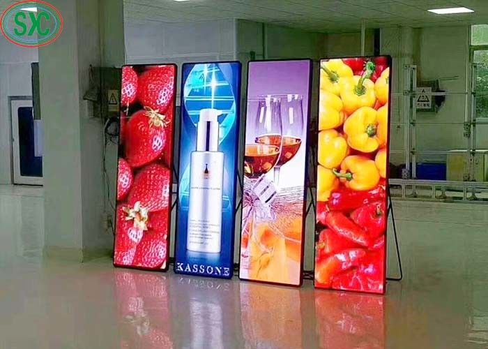 مشهد المرآة خلفية LED الشاشة الكبيرة P2.5 ملصق فيديو الإعلان