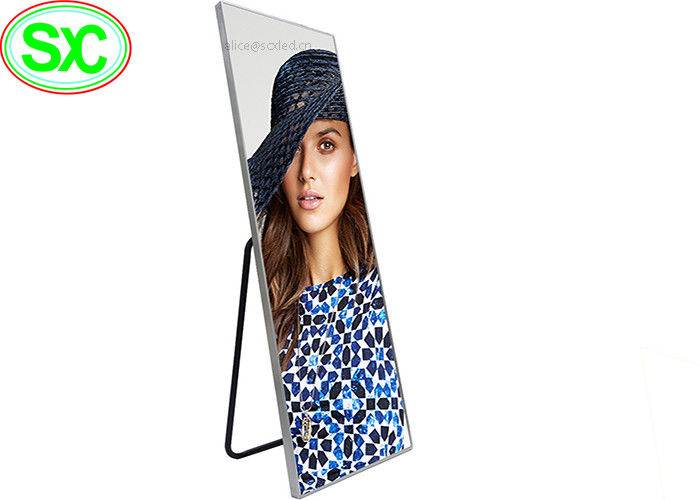 شاشة LED ملونة كاملة داخلية محمولة ، شاشة LED رقمية P3 LED لعرض الوسائط