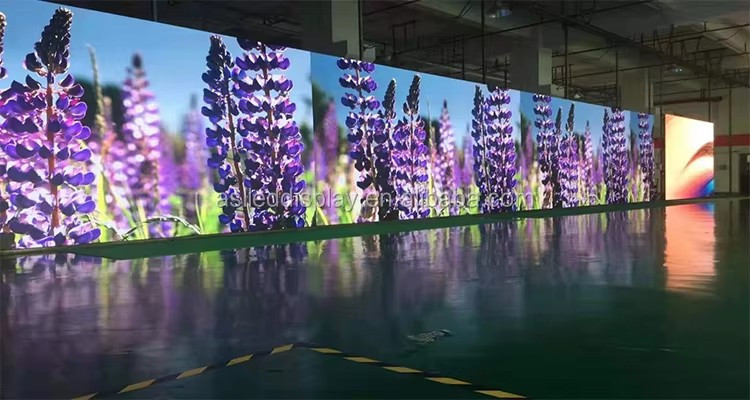 شاشة LED للخارج تأجير P4.81 شاشة منحنية SMD 2727 للمرحلة 3840HZ