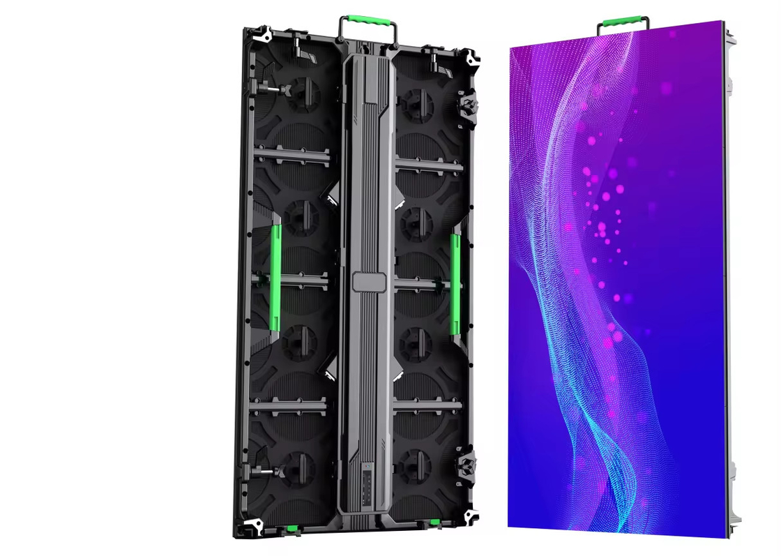 شاشة LED ذات لون كامل من الألومنيوم المصبوب بالصقيع P5