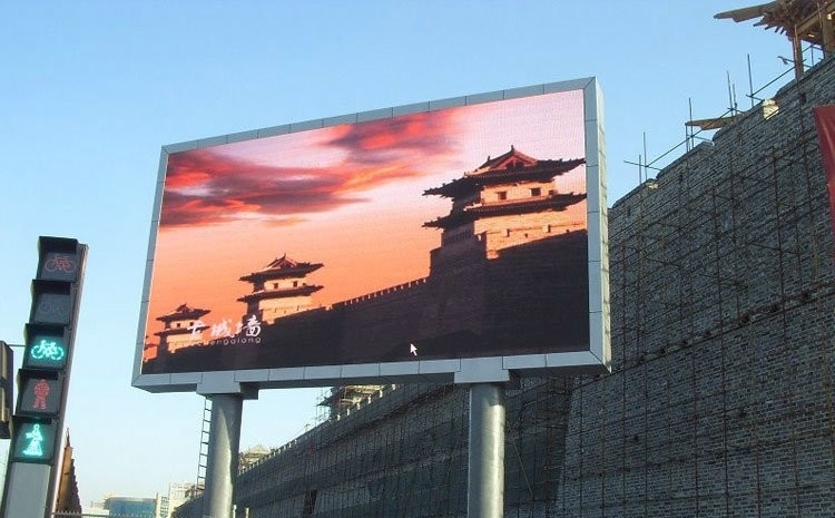 SMD3535 Hight سطوع شاشة LED للإعلان الإعلان بالألوان الكاملة الخارجية الثابتة التثبيت P10 P8 P6 P5 LED Billboard