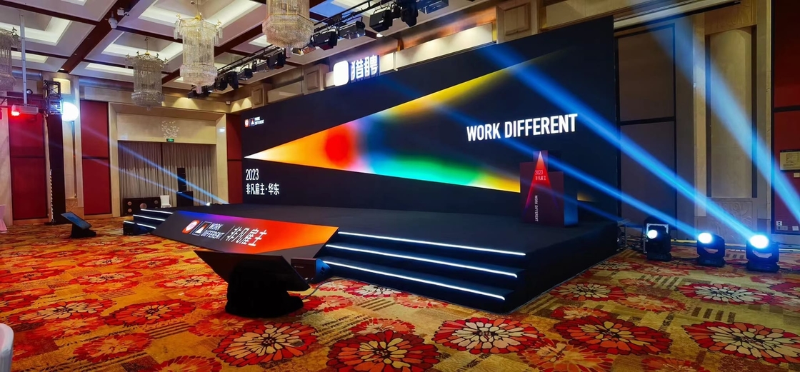تأجير داخلي P3.91 LED Video Wall 500x500mm High Refresh 3840Hz LED Screen Panel